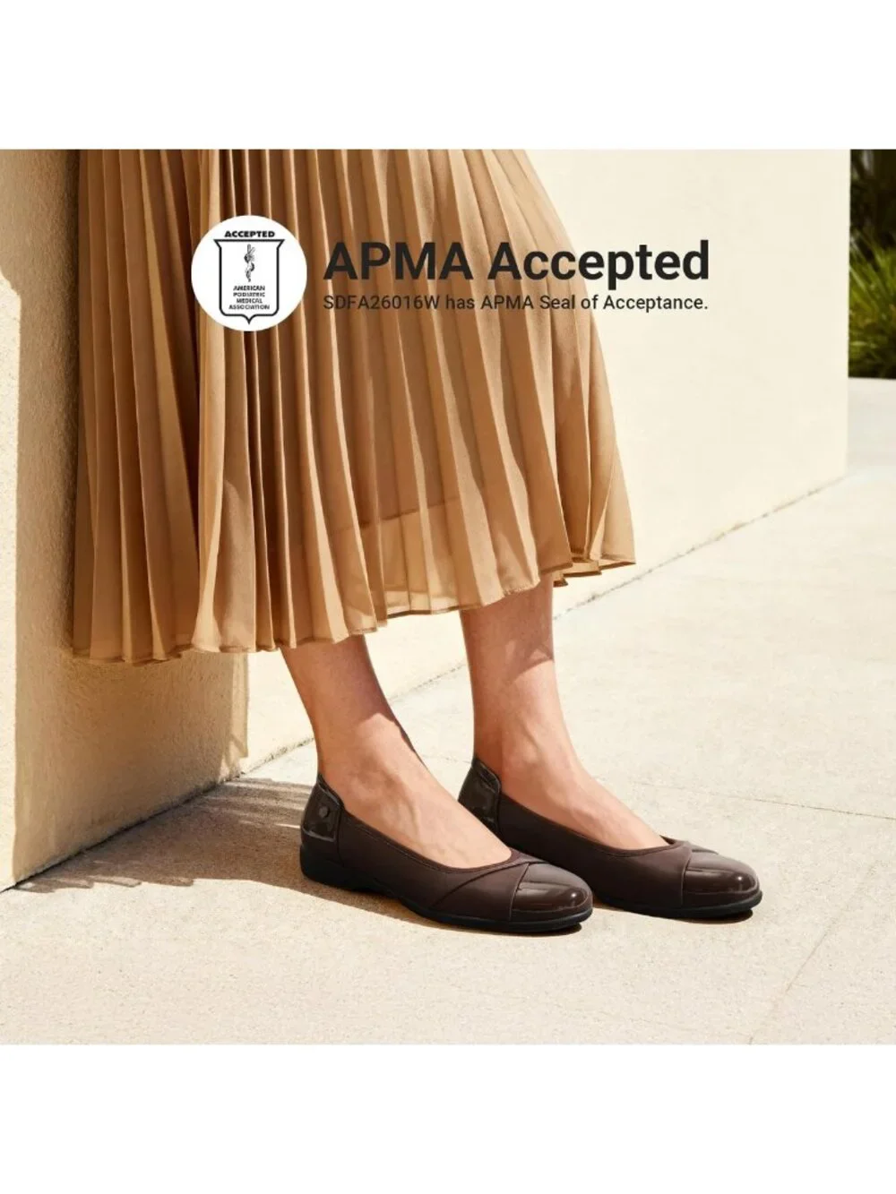 Stylish Women's Arch Support Ballet Flats for Work & Dressy Occasions